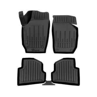 Fabia II (5J) (2007-2014) комплект 3D килимків з 5 штук