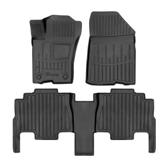 W163 ML (1997-2005) комплект 3D килимків з 3 штук