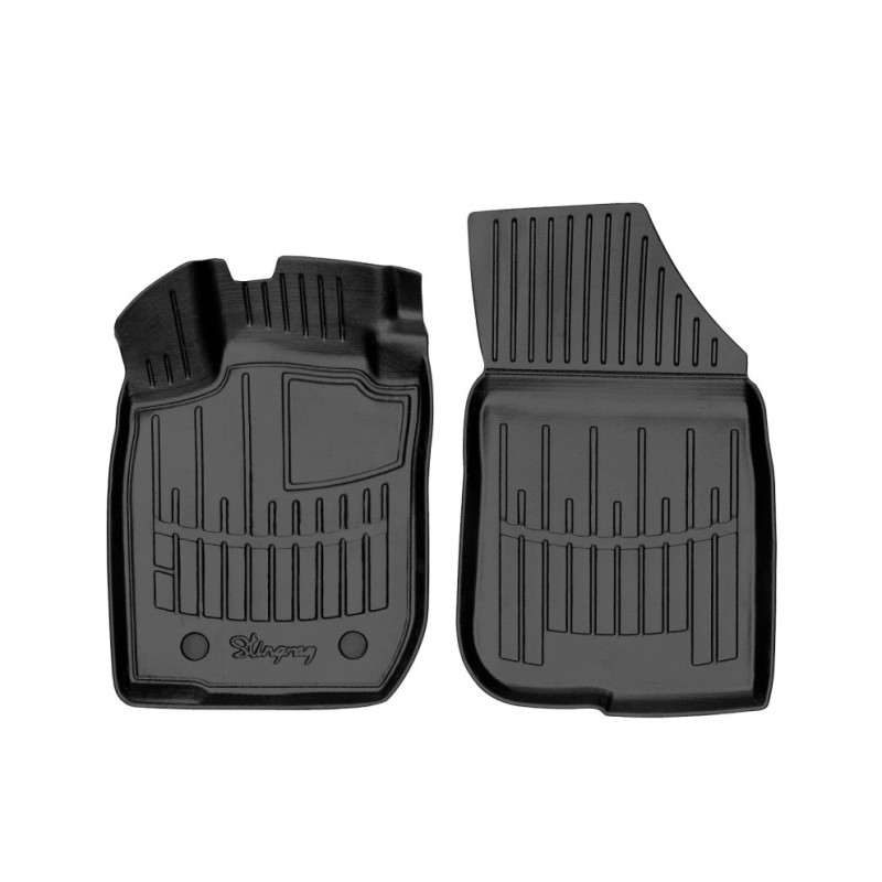 Duster (2010-2015) (2WD) комплект 3D килимків з 2 штук
