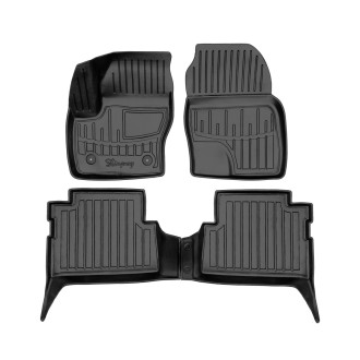 C-Max (2010-2019) комплект килимків з 4 штук (кліпси FC2)
