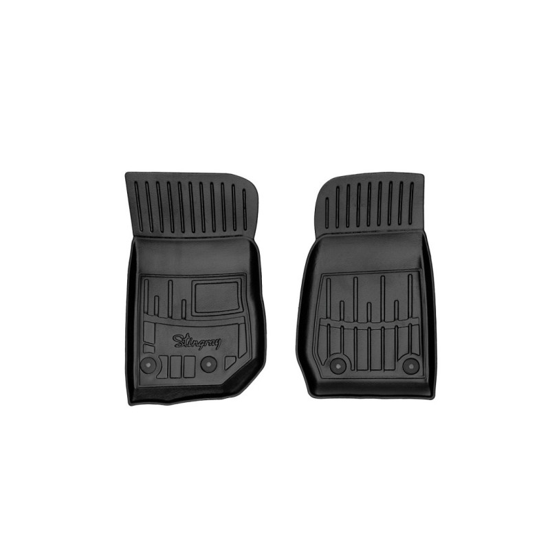 Wrangler (JK) (5 doors) (2007-2018) комплект 3D килимків з 2 штук