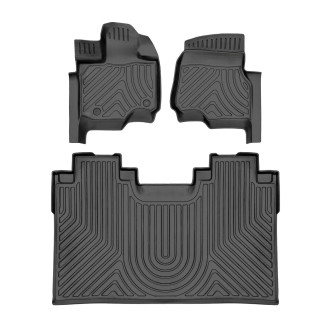 F-150 Lightning (2022-...) (without rear organizer) комплект 3D килимків з 3 штук