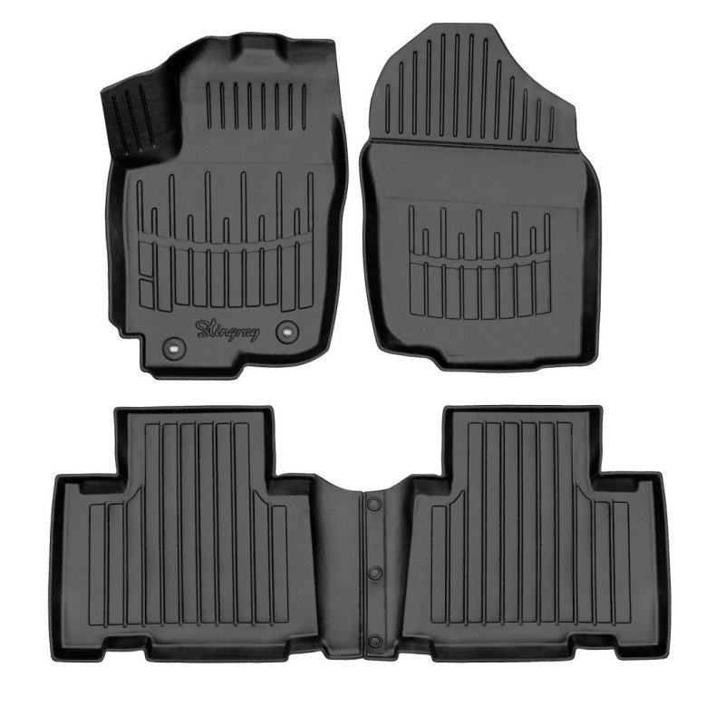 RAV 4 (XA40) (2013-2018) комплект 3D килимків з 4 штук