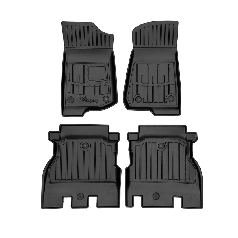 Wrangler (JL) (5 doors) (2018-...) комплект 3D килимків з 5 штук