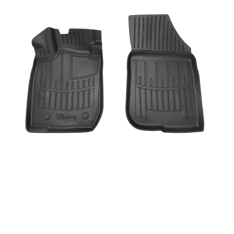 Duster (2010-2015) (2WD) комплект 3D килимків з 2 штук