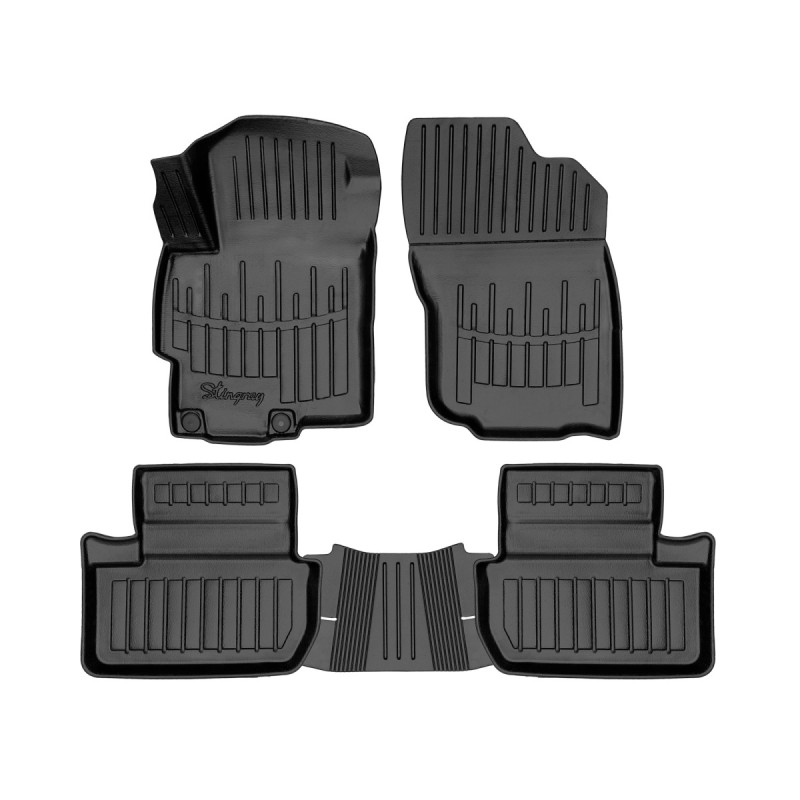 Lancer X (2007-2015) комплект 3D килимків з 5 штук