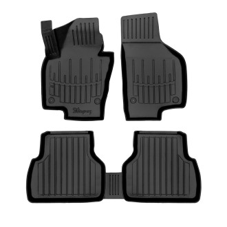 Tiguan I (2007-2015) комплект 3D килимків з 5 штук