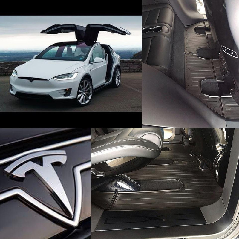 Model X (6 seats) (2015-...) комплект килимків з 7 штук