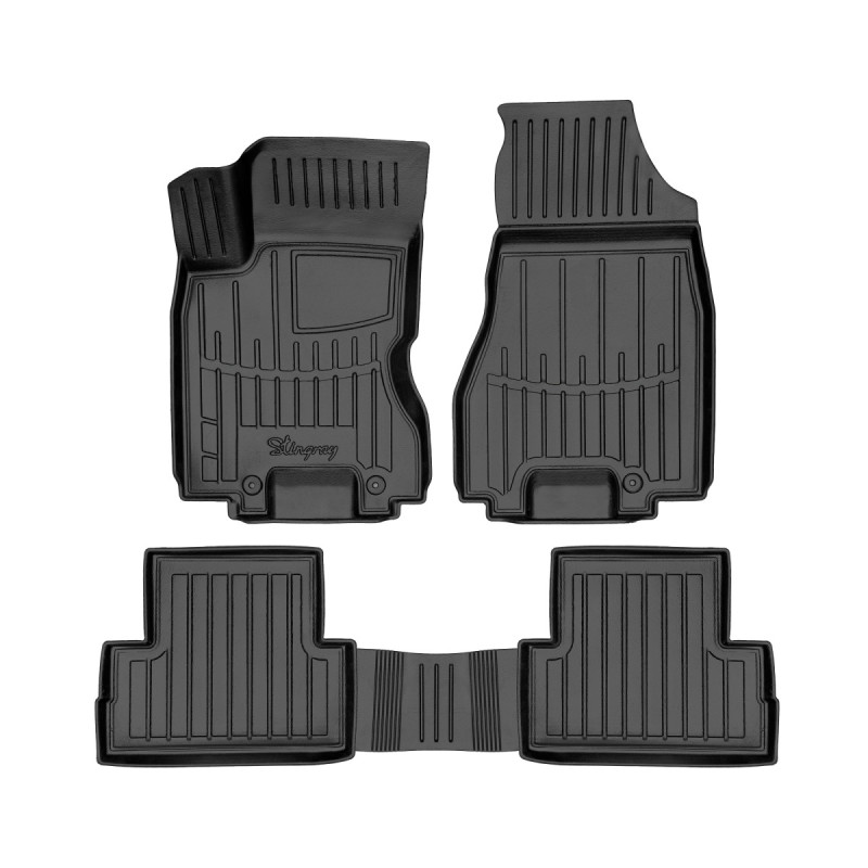 X-Trail (T31) (2007-2014) комплект 3D килимків з 5 штук