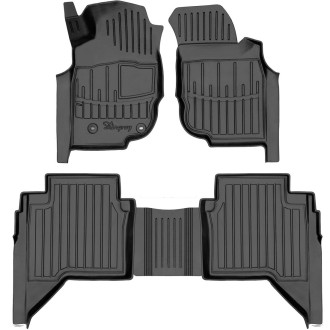Hilux VII (Crew Cab) (2004–2015) комплект 3D килимків з 5 штук