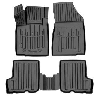 Sandero Stepway I (2008-2012) комплект 3D килимків з 5 штук
