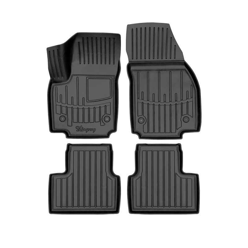 Meriva B (2010-2017) комплект 3D килимків з 4 штук