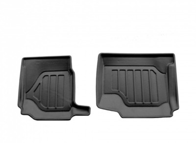 QASHQAI plus2 (2008-2014) (3 line) комплект 3D килимків з 2 штук