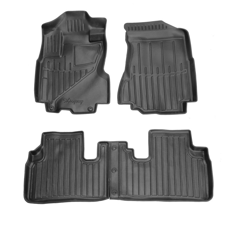 CR-V II (2002-2006) комплект 3D килимків з 4 штук