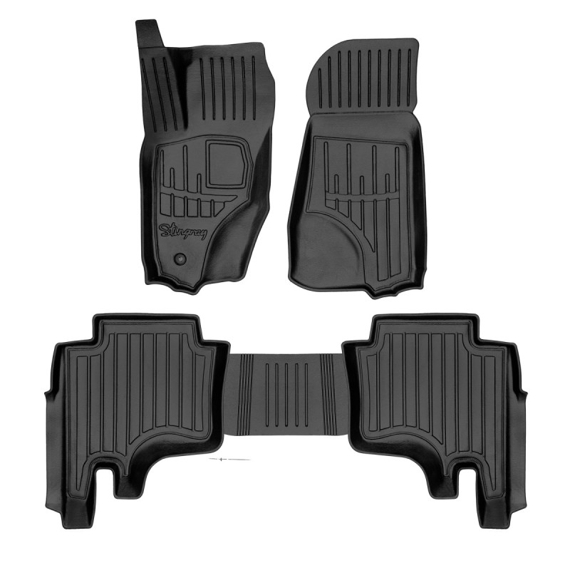Grand Cherokee (WK) (2005-2010) комплект 3D килимків з 5 штук