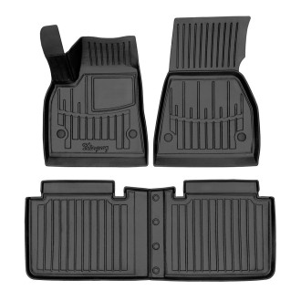 Model S (2012-2021) комплект 3D килимків з 4 штук
