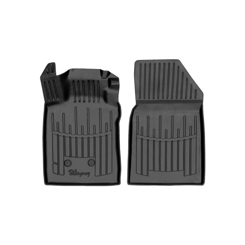 Clio III (2005-2012) комплект 3D килимків з 2 штук