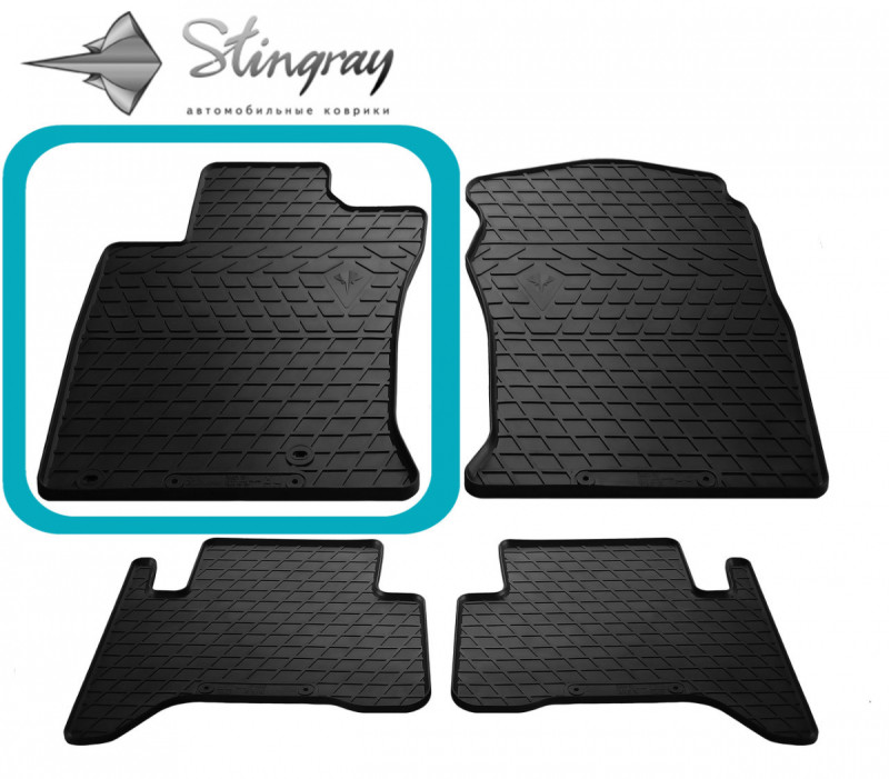 Land Cruiser Prado (J120) (2002-2009) килимок передній лівий