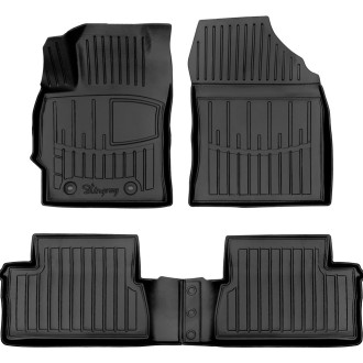 Auris (E180) (2012-2019) комплект 3D килимків з 4 штук