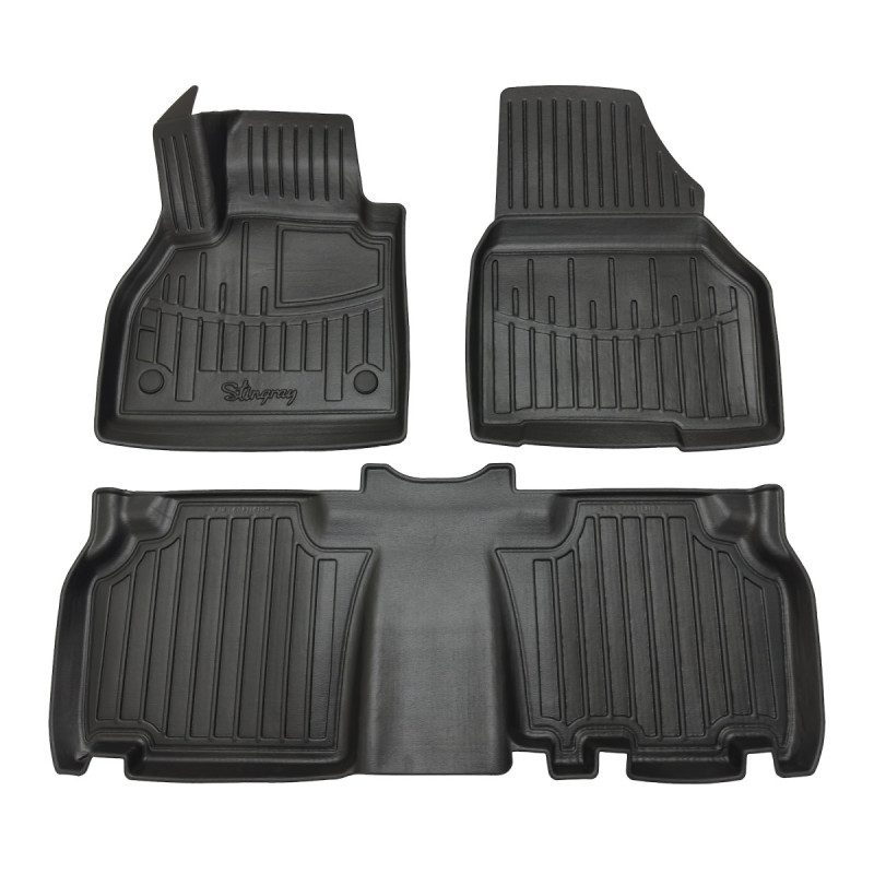 Citan W415 (2012-2020) комплект 3D килимків з 4 штук