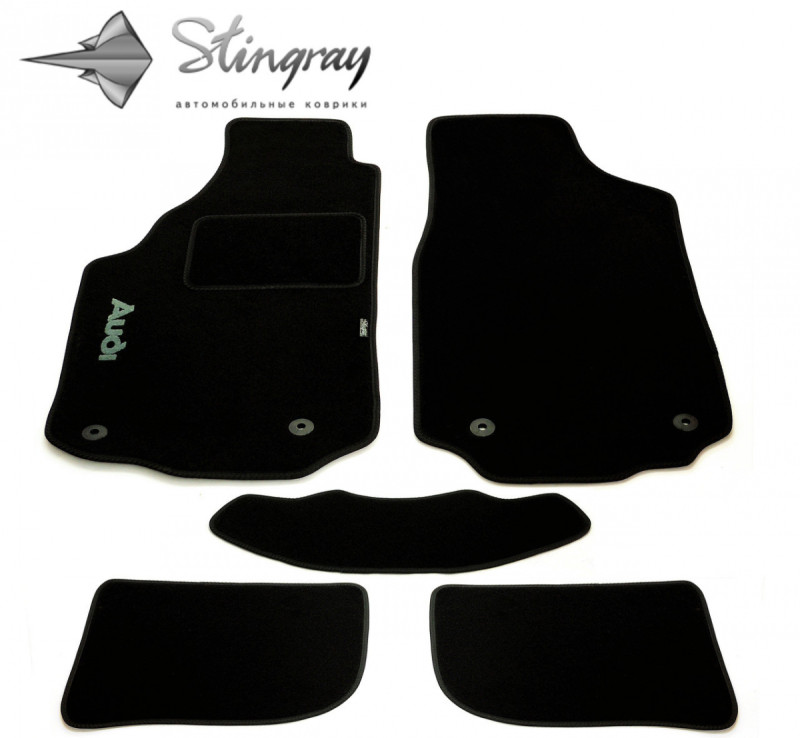 Nissan Micra K12E 2002- Комплект килимків CIAK BLACK 