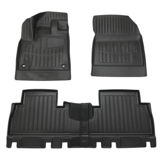 Doblo (K9) (2022-...) (with armrest) комплект 3D килимків з 4 штук