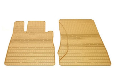 Mercedes-Benz W220 S 1998- Комплект из 2-х ковриков Бежевый в салон