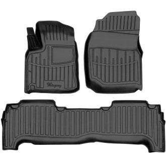 Land Cruiser 100 (1998-2007) комплект 3D килимків з 3 штук