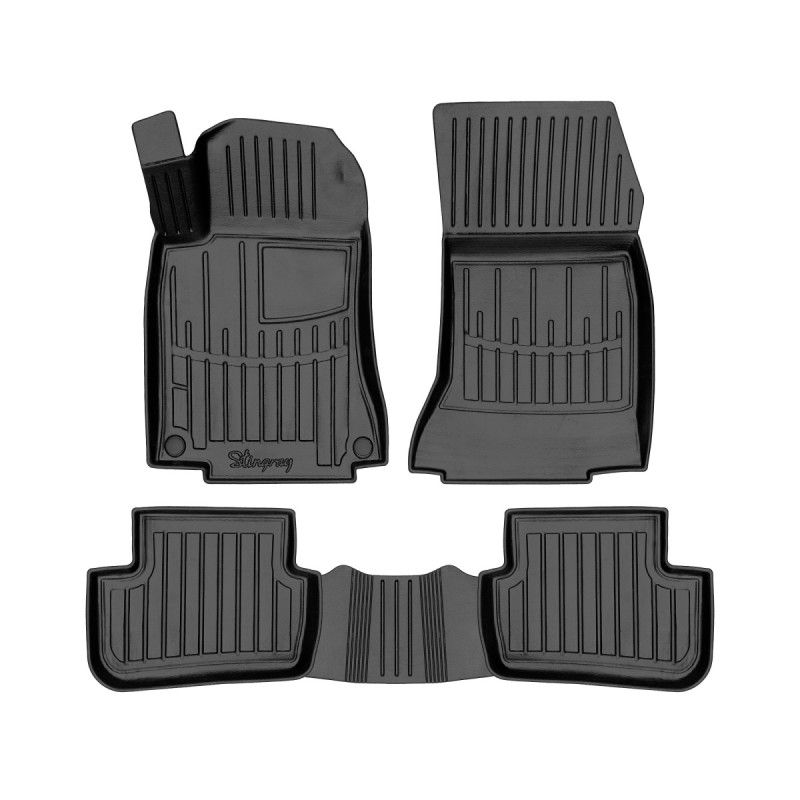 W246 B (2011-2018) комплект 3D килимків з 5 штук