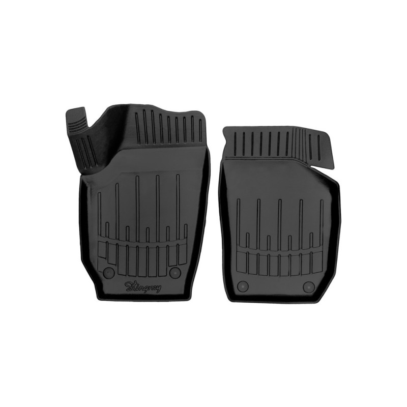 Fabia II (5J) (2007-2014) комплект 3D килимків з 2 штук