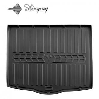 3D килимок в багажник Touran II (2015-...) (lower trunk)