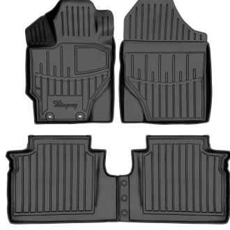 Yaris III (XP13) (2011-2020) комплект 3D килимків 3 4 штук