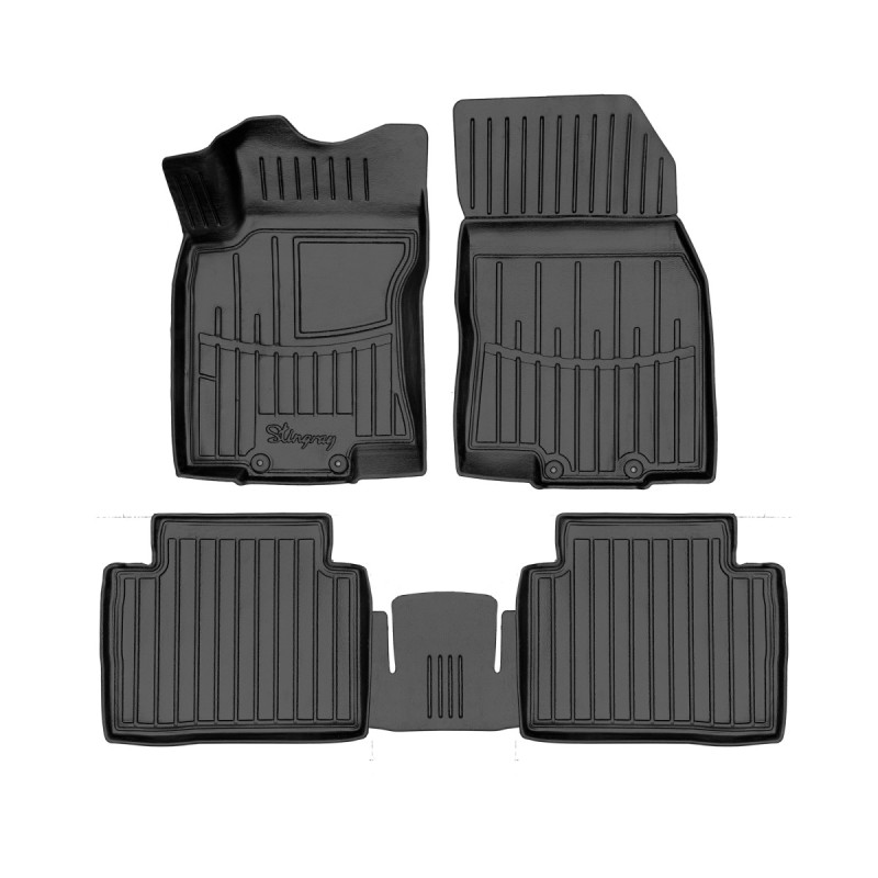 X-Trail (T32) (2014-2020) комплект 3D килимків з 5 штук