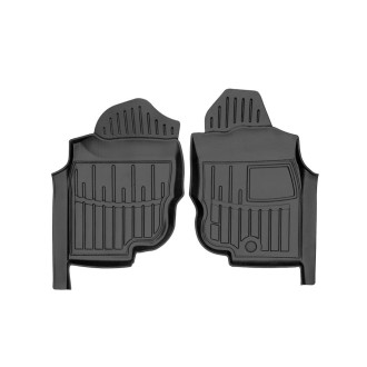 Hilux VII (Crew Cab) (ПРАВЕ КЕРМО) (2004-2015) комплект 3D килимків з 2 штук
