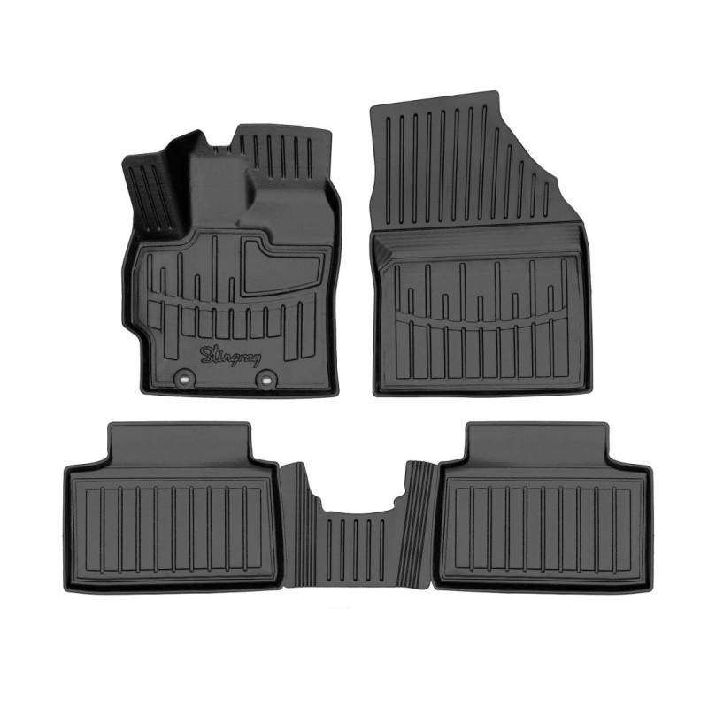 Yaris IV (XP21) (2020-...) комплект 3D килимків з 5 штук