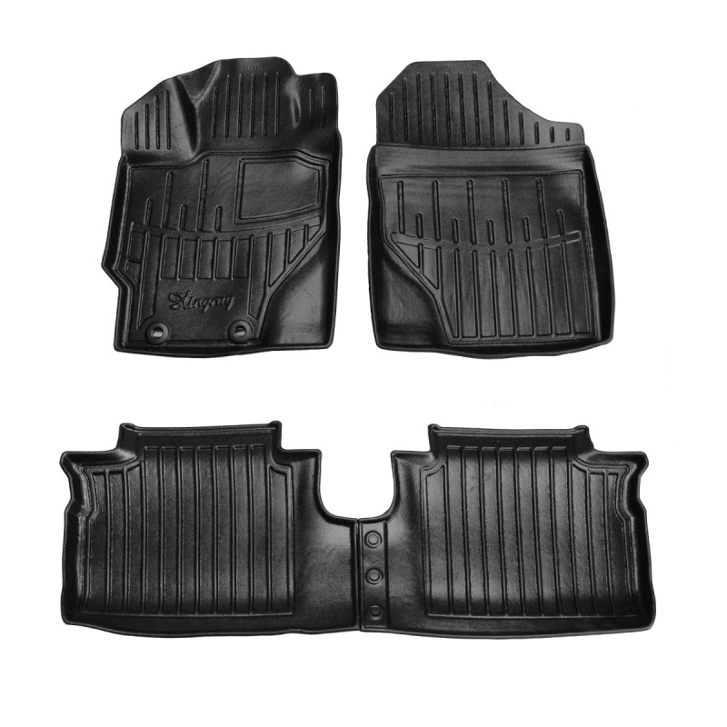 Yaris III (XP13) (2011-2020) комплект 3D килимків 3 4 штук