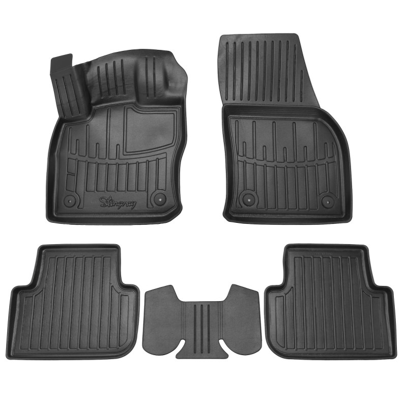 Tiguan II (2015-...) комплект 3D килимків з 5 штук