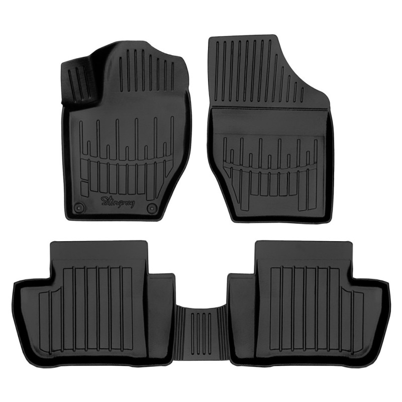 308 I (T7) (2007-2013) комплект 3D килимків з 5 штук