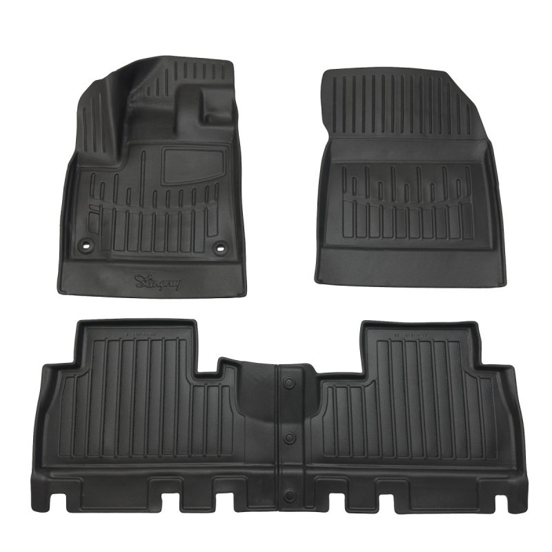 Doblo (K9) (2022-...) (without armrest) комплект 3D килимків з 4 штук