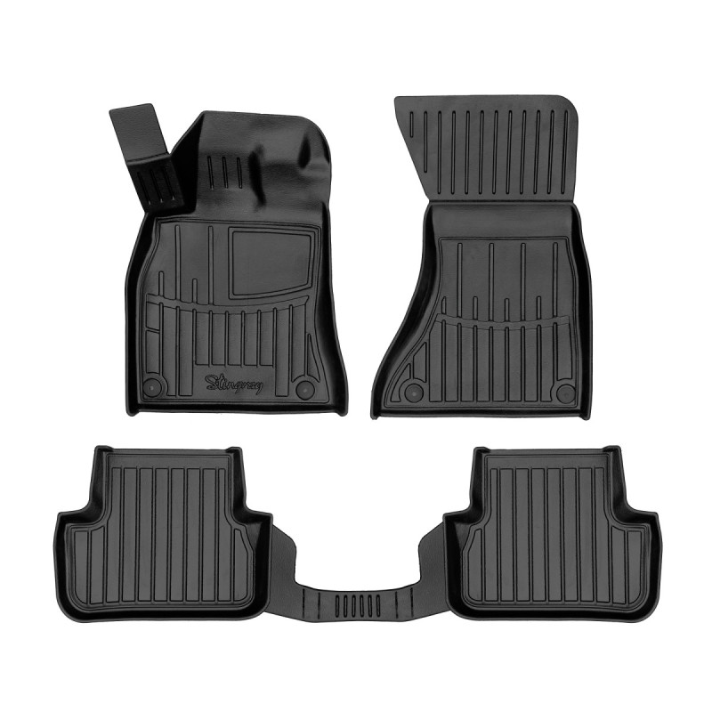 A5 Sportback (8Т) (2007-2016)  комплект 3D килимків з 5 штук