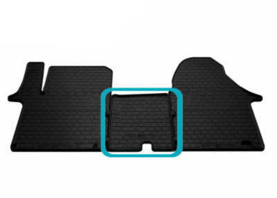 Vivaro A (2001-2014) (1plus2) килимок передній середній