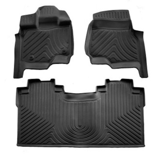 F-150 Lightning (2022-...) комплект 3D килимків з 3 штук